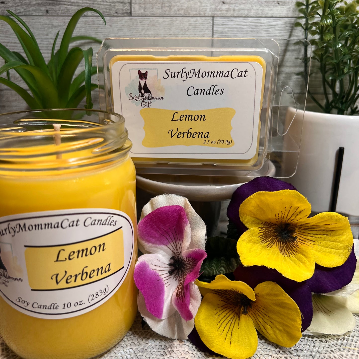 Lemon Verbena Candles and Wax Melts