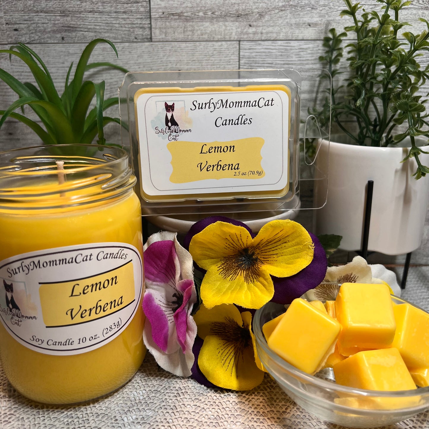 Lemon Verbena Candles and Wax Melts