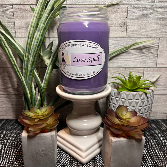 Love Spell Candles and Wax Melts