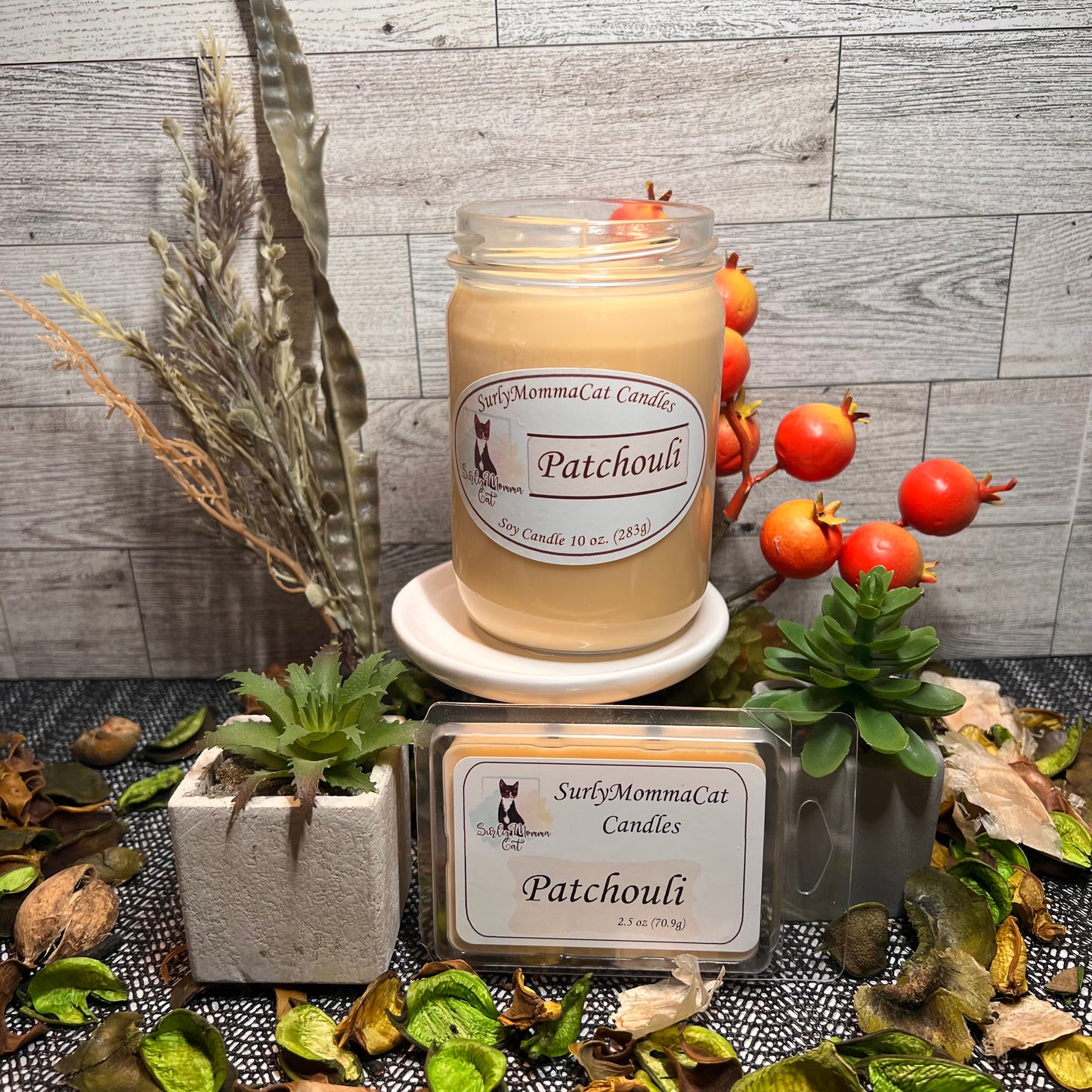 Patchouli Candles and Wax Melts