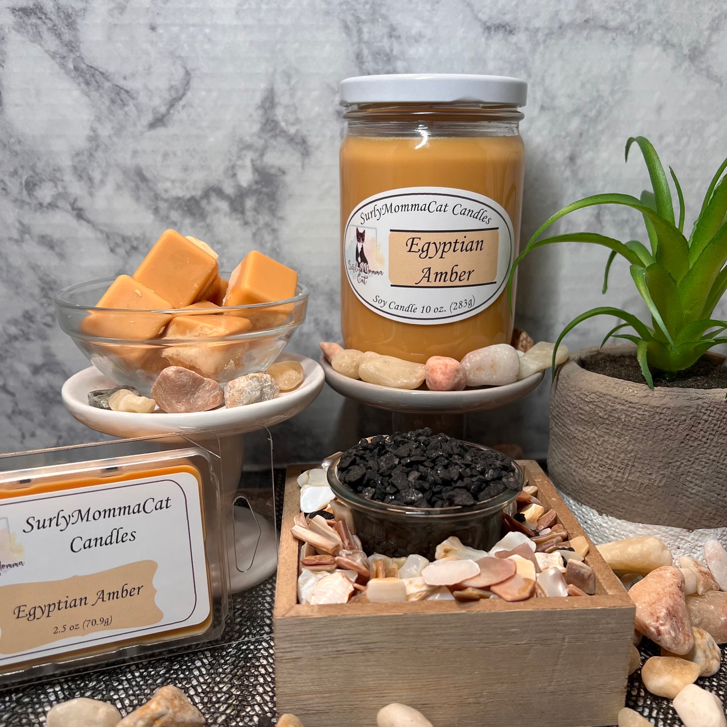 Egyptian Amber Candles and Wax Melts
