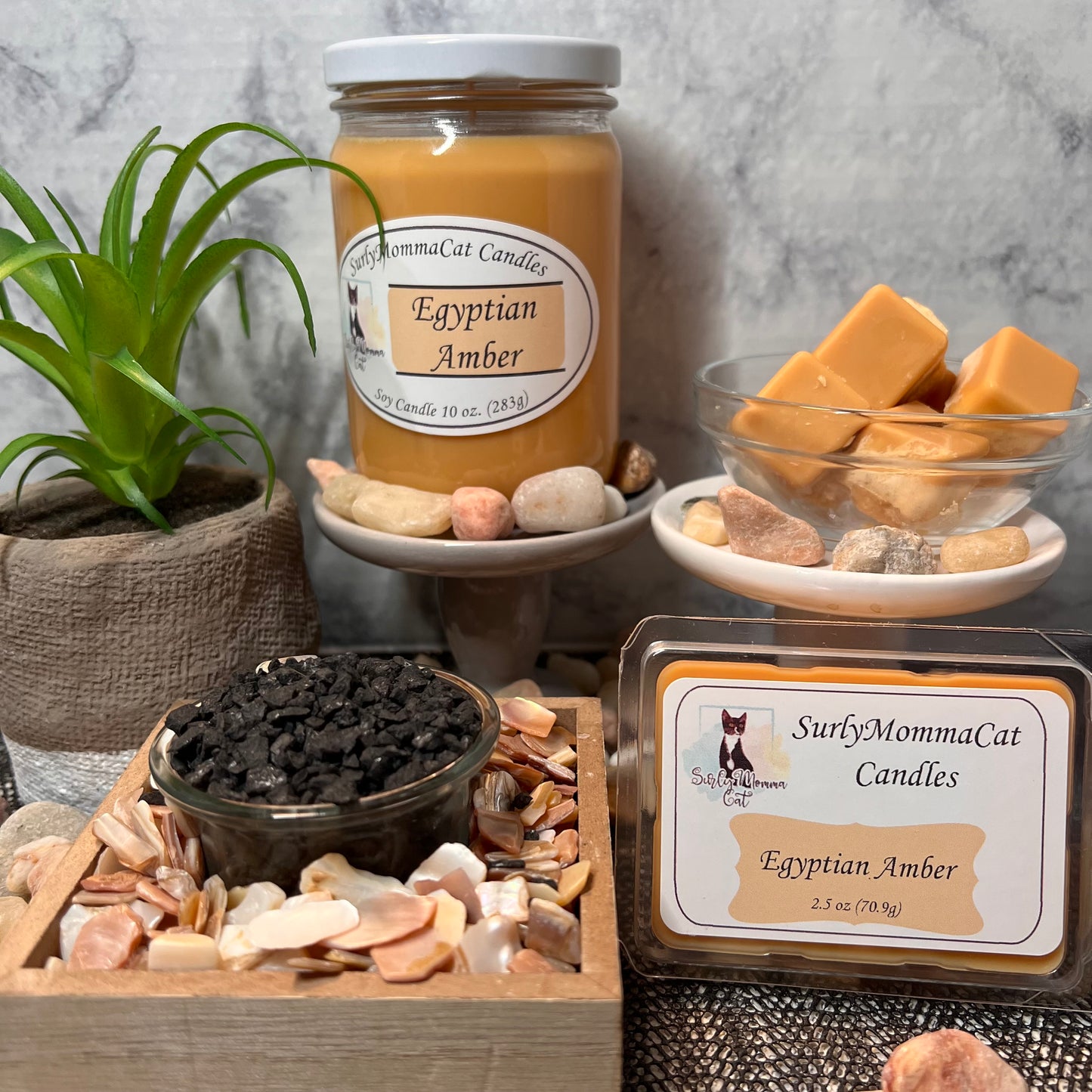 Egyptian Amber Candles and Wax Melts