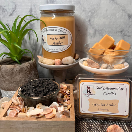 Egyptian Amber Candles and Wax Melts
