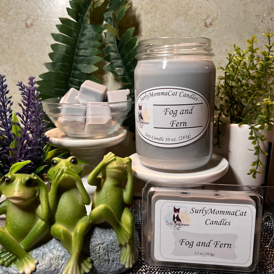 Fog and Fern Candles and Wax Melts