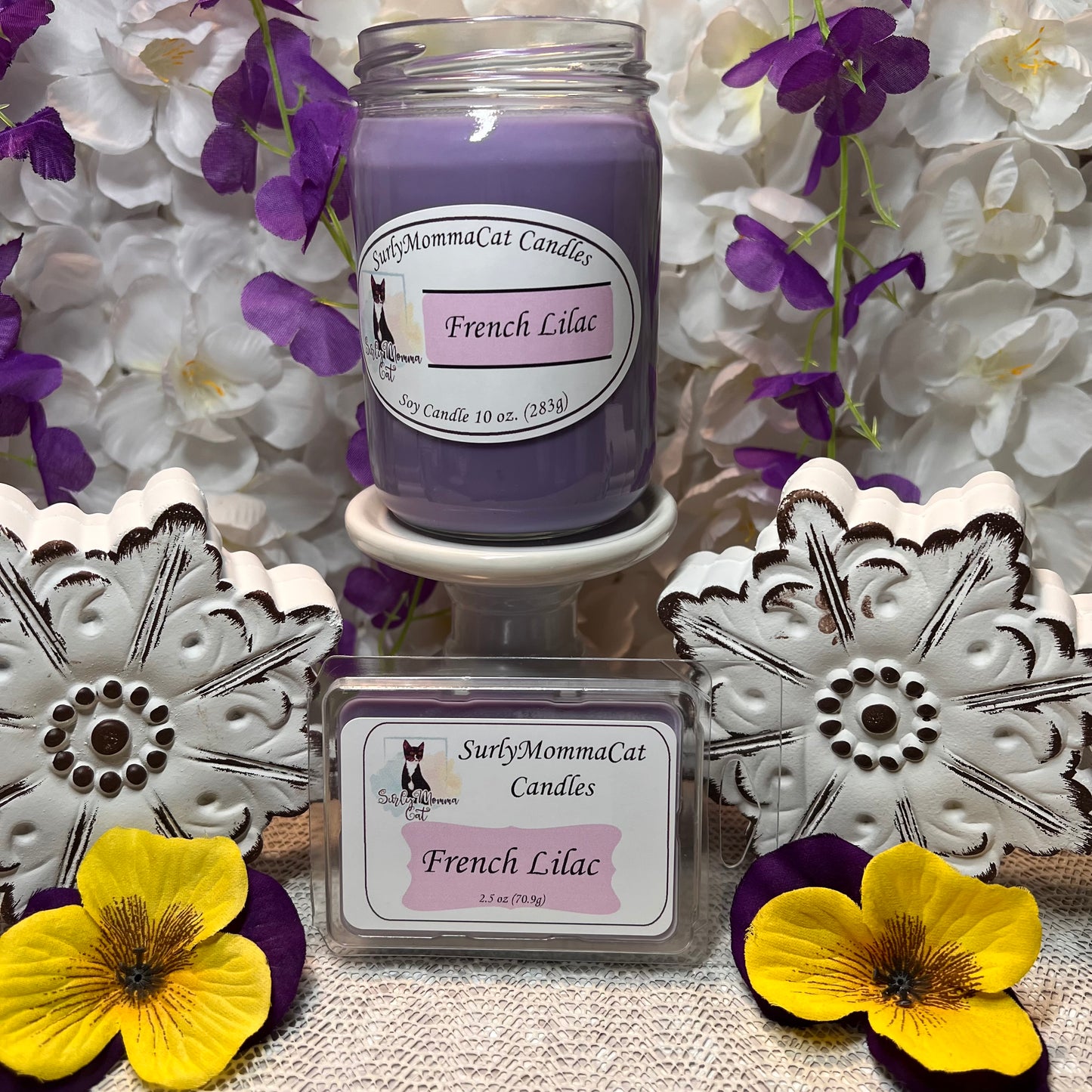 French Lilac Candles and Wax Melts