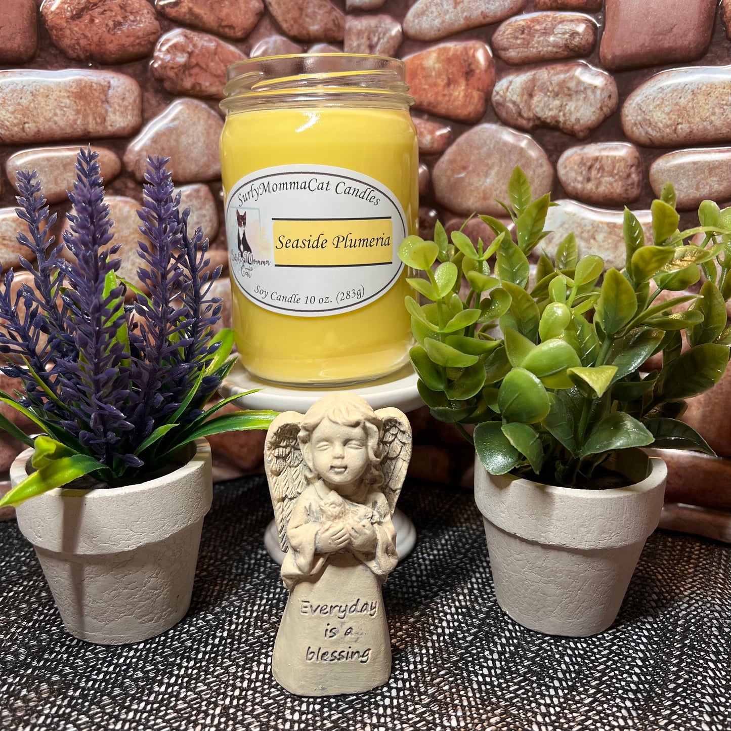 Seaside Plumeria Candles and Wax Melts