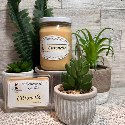 Citronella Candles and Wax Melts