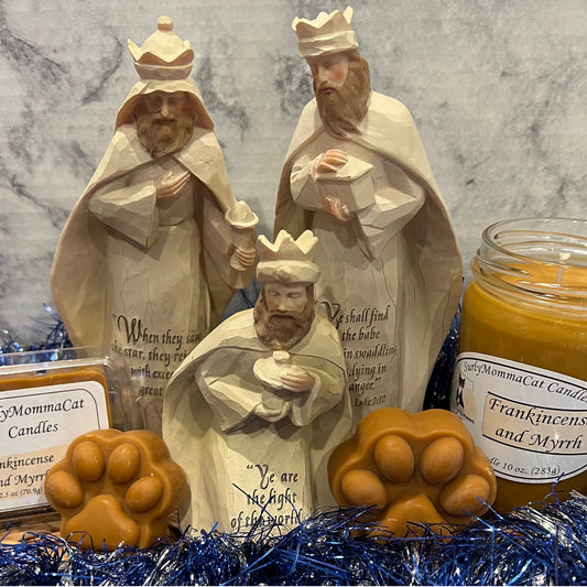 Frankincence and Myrrh Candles and Wax Melts