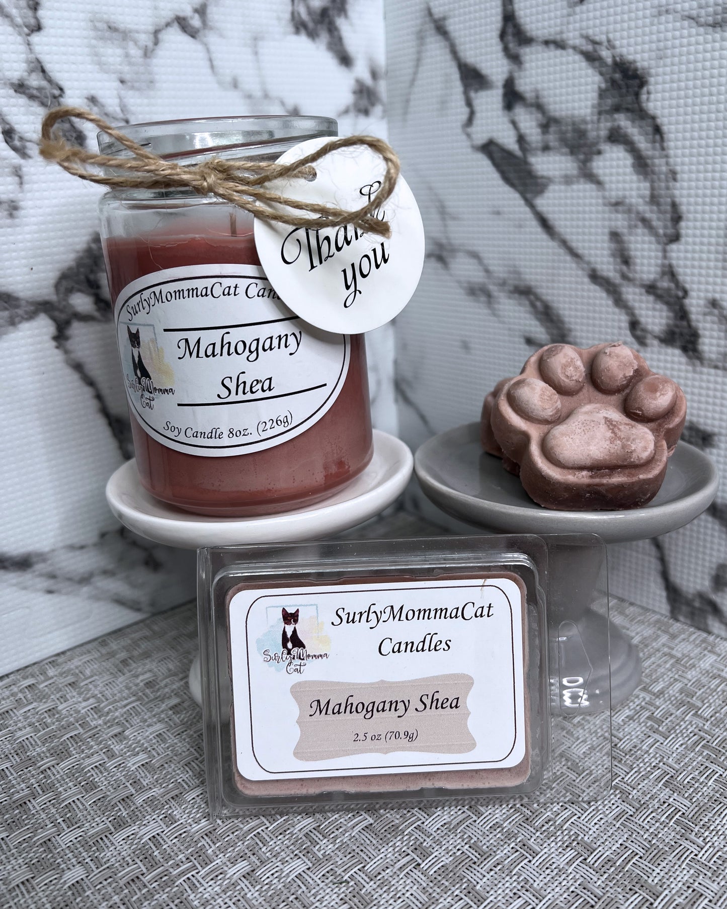 Mahogany Shae Candles and Wax Melts